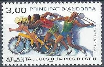 Cycling, running and javelin throwing