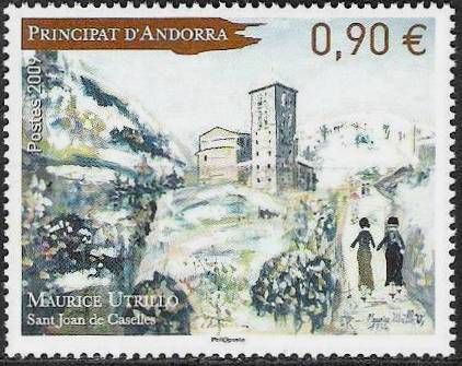 Saint Joan de Caselles by Maurice Utrillo -