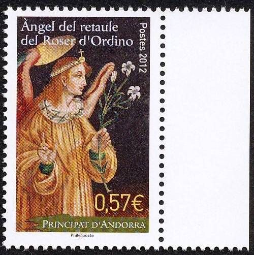 Angel from the Altarpiece of Roser