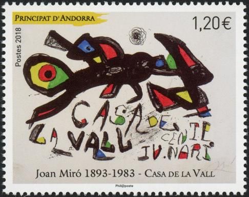 Joan Miro "La Casa De La Vall"
