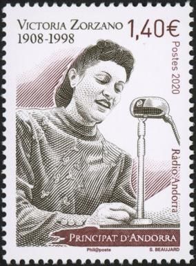 Victoria Zorzano (1908 - 1998), Radio Announcer