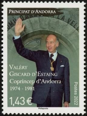 Valéry Giscard d'Estaing, Co-Prince of Andorra
