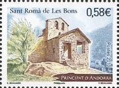Church Sant Roma,Les Brons