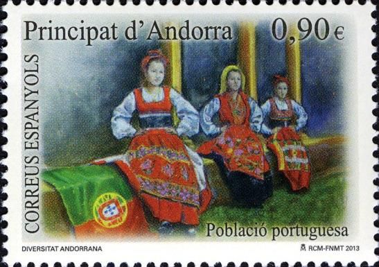 Andorran Diversity. Portuguese Population