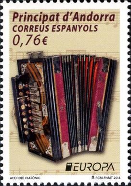 Europa. Music. Diatonic accordion