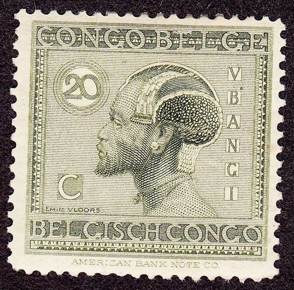 Head-dress of Ubangi man