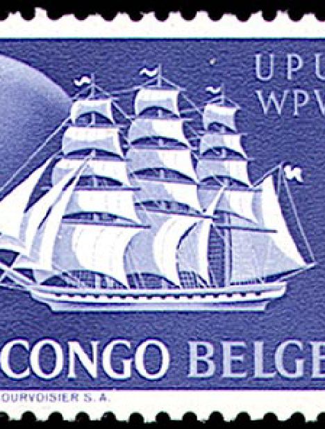 Globe and 19th.century Full-rigged Ship