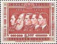 Five Kings of Belgium in Military Uniform