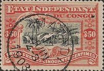 Congo Village overprinted