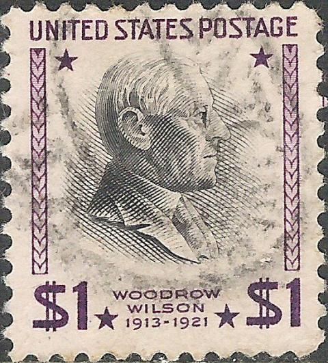 Woodrow Wilson (1856-1924), 28th President of the U.S.A.