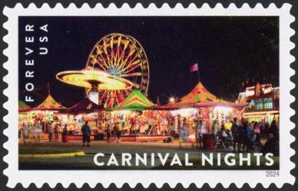 Gondola Wheel, Wave Swinger, Food and Game Booths