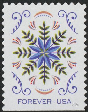 Blue Winter Flower