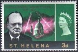 Sir Winston Churchill and St. Paul's Cathedral in wartime