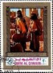 Guards in front of Hall of 100 Columns, Persepolis