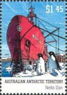 "Nella Dan" Unloading, Adelie Penguin (Pygoscelis adeliae)