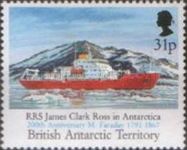 RRS James Clark Ross in Antarctica