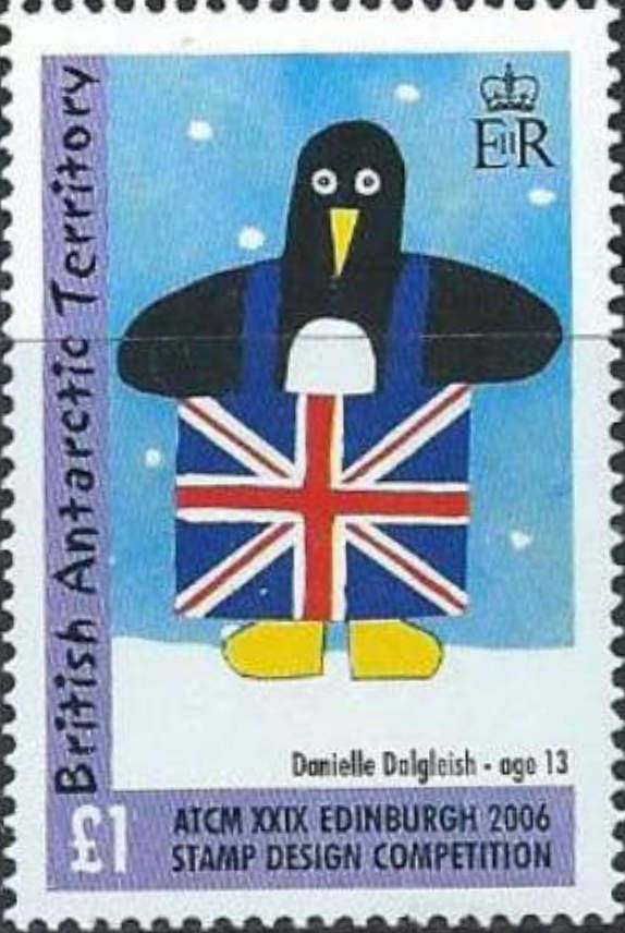 Penguin Wearing Union Jack (Danielle Dalgleish)