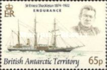 Sir Ernest Shackleton and ship Endurance