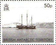 Penola at Anchor off Graham Land
