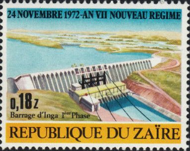 Finishing 1st phase Inga hydro power station