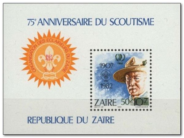 Robert Baden-Powell (1857-1941) - Surcharged