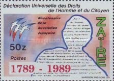 Bicentenaire de la Révolution Française 1789