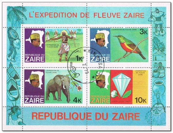 The voyage of discovery of the River Zaïre