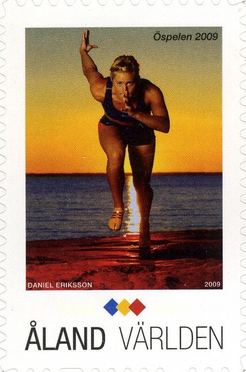Island Games 2009 (Hanna Wiss, a sprinter from the Ålands)