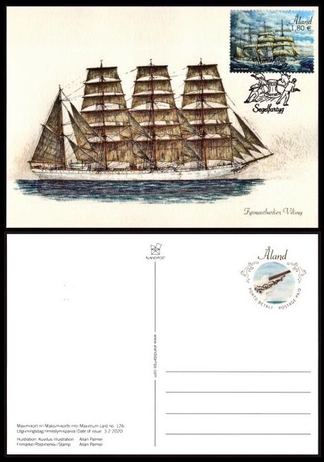 Four-masted barque Viking