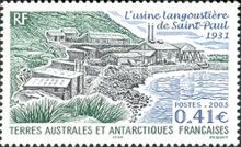 Factory Langoustière St. Paul - 1931