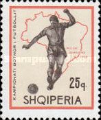 Soccer Player, Map of Brazil