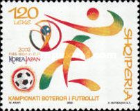 Emblem, football and stylized player