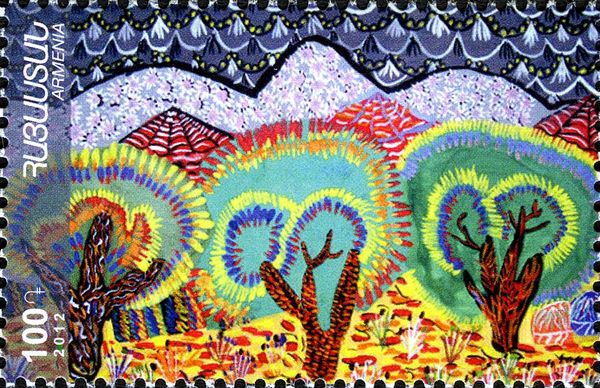 Trees and Mountains, Hripsime Navoyan (11 Years)