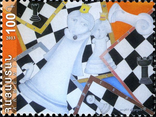 Chess Pieces and Boards, Lusine Melkonyan (14 y.o.)