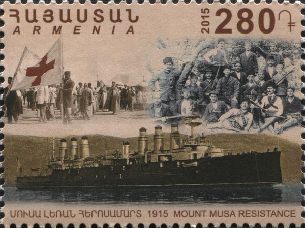 Defense of the Musa Dagh; French Cruiser "Jeanne d'Arc"