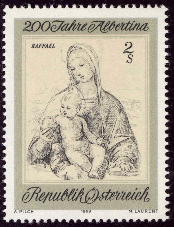 "Madonna with Pomegranate" by Raphael