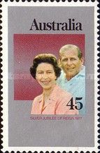 Queen Elizabeth II and Duke of Edinburgh - Silver Jubilee