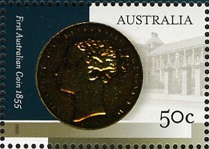 Front of Australian Coin