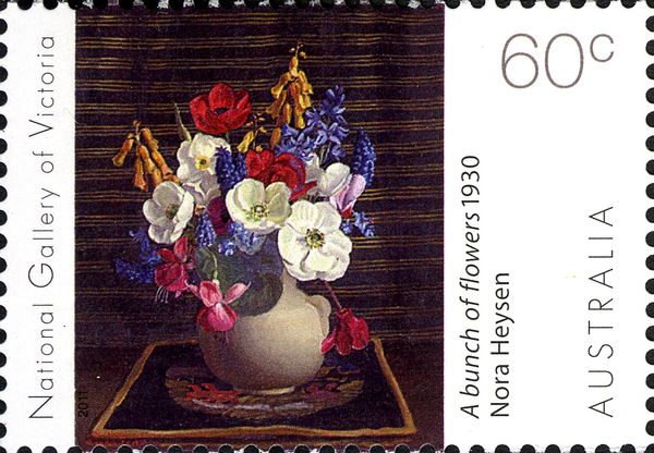 A Bunch Of Flowers, Nora Heysen (1930)