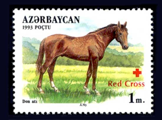 Don Horse (Equus ferus caballus) - Overprint