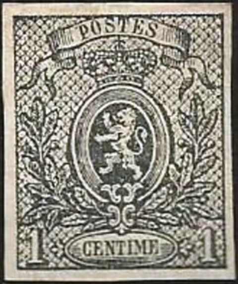 Coat of Arms Small Lion - Imperforate