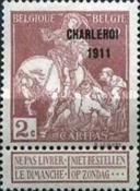 Saint Martin dividing his Cloak - Overprinted '1911'