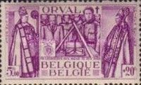 Orval Abbey - Foundation stone laying by Prince Leopold 1920