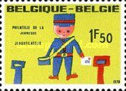 Children's Drawing: Evocation of a Postman at Work