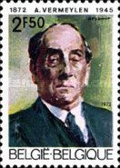 August Vermeylen (1872 - 1945) by Isidore Opsomer
