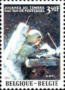 David Randolph Scott on the Moon