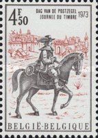 Courier from Thurn and Taxis after a drawing by Jean Fivet