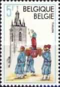 Thuin - Belfry and St. Rochus