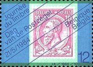 Stamp (Mi:BE 42) on Stamp