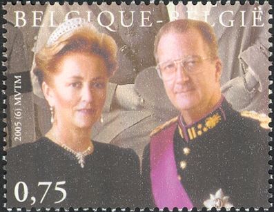 King Albert II (1934-) and Queen Paola (1937-)